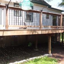 Ipe Deck SoftWash Cleaning and Oiling on Spring Lane in West Caldwell, NJ 0